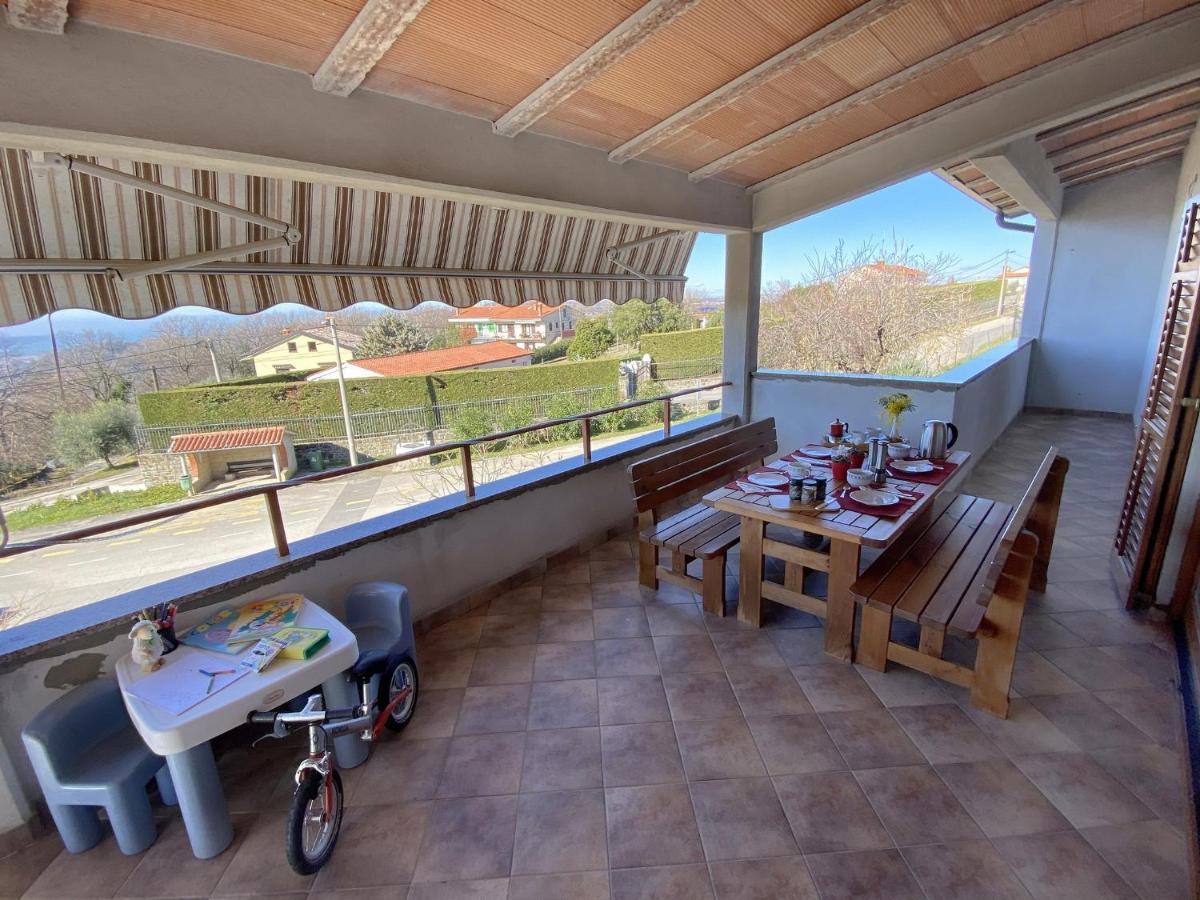 Sea View Istrian Countryside Apartment - Rota Dragonja Dış mekan fotoğraf