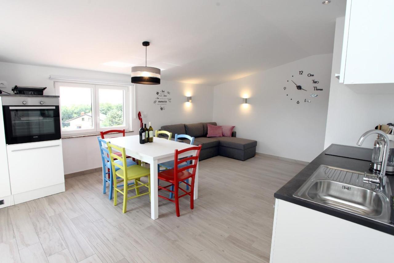 Sea View Istrian Countryside Apartment - Rota Dragonja Dış mekan fotoğraf