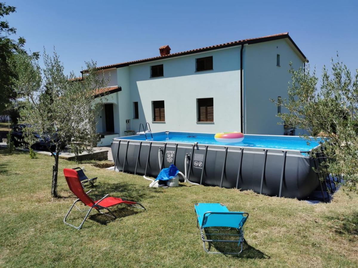 Sea View Istrian Countryside Apartment - Rota Dragonja Dış mekan fotoğraf