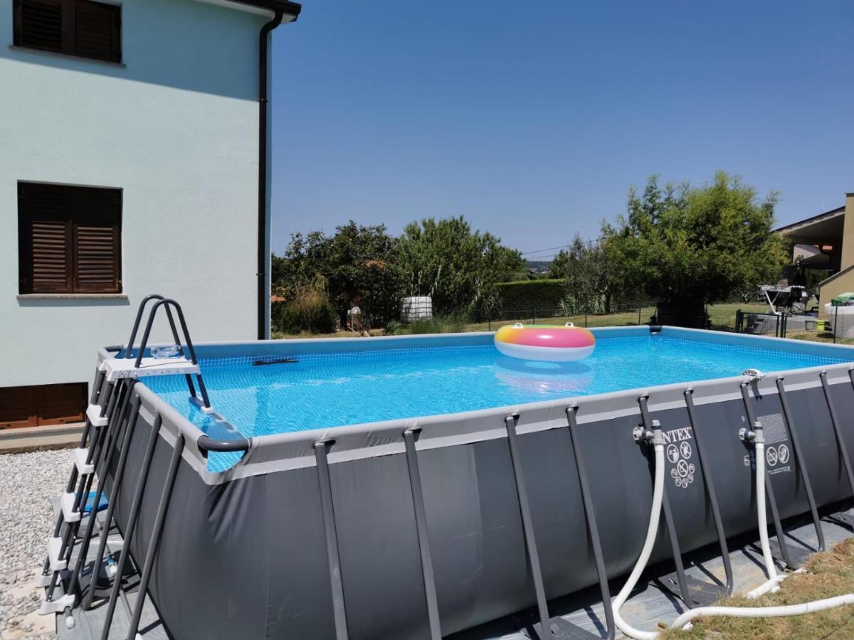 Sea View Istrian Countryside Apartment - Rota Dragonja Dış mekan fotoğraf